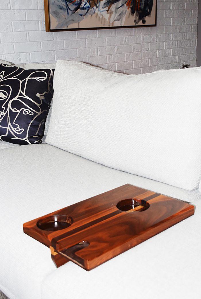Domestic Wood Sofa Tray